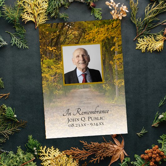 Najaar Uitnodiging tot het Jubileum van de Dood va