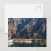 Najaar Uitzicht Kotor, Montenegro Briefkaart (Voorkant / Achterkant)
