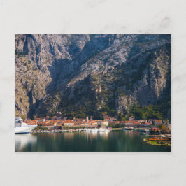 Najaar Uitzicht Kotor, Montenegro Briefkaart