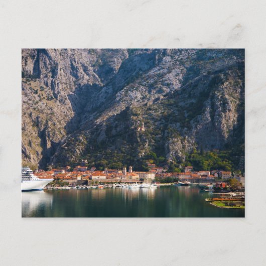 Najaar Uitzicht Kotor, Montenegro Briefkaart (Voorkant)