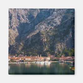 Najaar Uitzicht Kotor, Montenegro Magneet