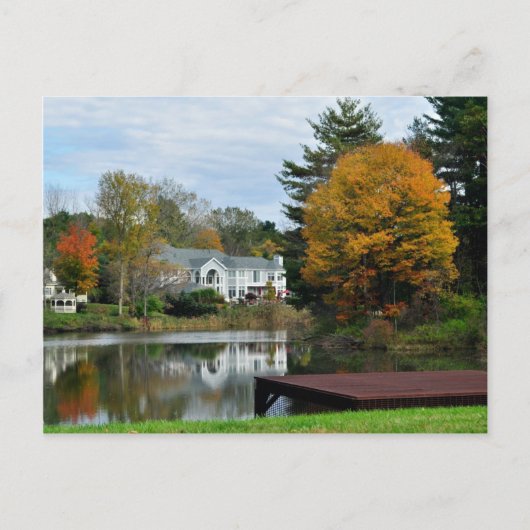 Najaar Upstate NY Briefkaart (Voorkant)