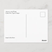 Najaar van de Bossen Briefkaart (Achterkant)
