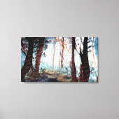 Najaar van de Bossen Canvas Afdruk (Voorkant)