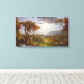 Najaar van de Hudson-rivier (staat New York) Canvas Afdruk (Insitu (Houten vloer))