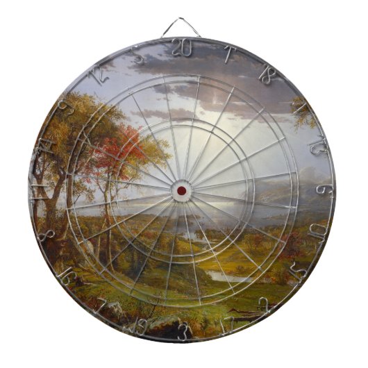 Najaar van de Hudson-rivier (staat New York) Dartbord (Voorkant)