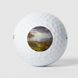 Najaar van de Hudson-rivier (staat New York) Golfballen