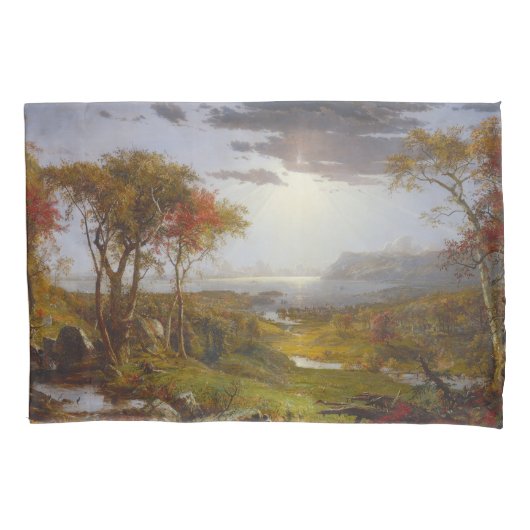 Najaar van de Hudson-rivier (staat New York) Kussensloop (Voorkant-Links)