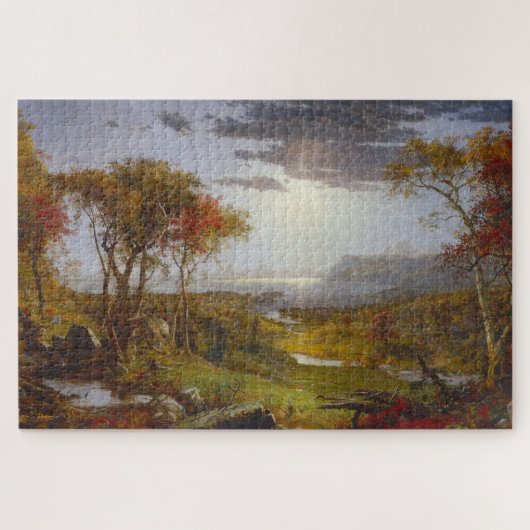 Najaar van de Hudson-rivier (staat New York) Legpuzzel (Horizontaal)