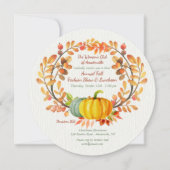 Najaar van de Uitnodiging van de Elementen Luncheo (Voorkant)