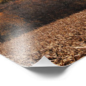 Najaar veld foto afdruk (Hoek)