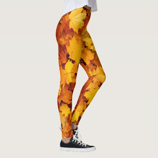 Najaar vertrekt design leggings (Rechts)