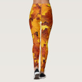 Najaar vertrekt design leggings (Achterkant)