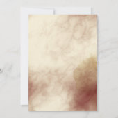 Najaar voelt oktober tones Foto Afstuderen Kaart (Achterkant)