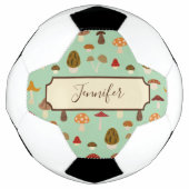 Najaar Voetbal paddenstoelen (Voorkant)