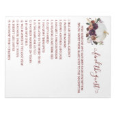 Najaar Vrijgezellenfeest Pumpkin Find Guest Notitieblok (Voorkant)