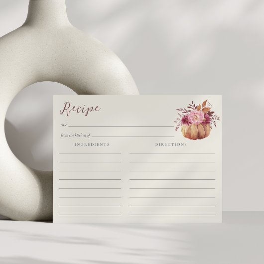 Najaar Vrijgezellenfeest wilde bloemen Kaart ontva