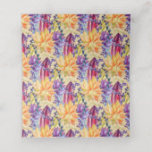 najaar : vruchtbare bessen bloemen bladeren | plaatskaartje (Binnenkant ongevouwen)