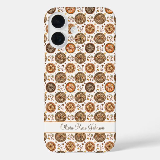 Najaar Waterverf Patroon Case-Mate iPhone Case (Achterkant)