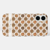 Najaar Waterverf Patroon Case-Mate iPhone Case (Achterkant (horizontaal))