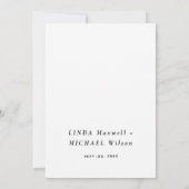 Najaar waterverf trouwuitnodiging zazzle kaart (Achterkant)