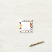 Najaar Waterverf van de tuin Persoonlijk Post-it® Notes (Op bureau)