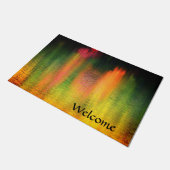 Najaar Waterverven Doormat Deurmat (Schuin)
