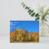 Najaar West Bend, Briefkaart Wisconsin (Staand voorkant)