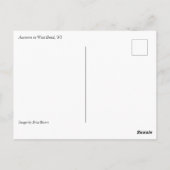 Najaar West Bend, Briefkaart Wisconsin (Achterkant)