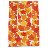 Najaar worden kleuren afgekleed medium cadeauzakje (Achterkant)