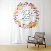 Najaar Wreath Pumpkin Herfst Vrijgezellenfeest Ach Wandkleed (In situ)