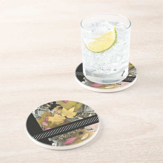  najaar zandsteen onderzetter (Zijkant)