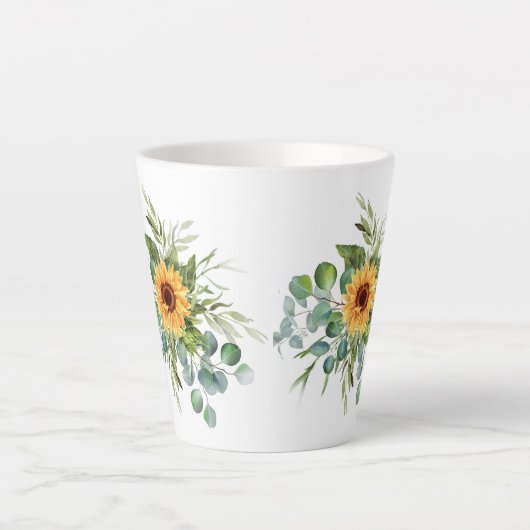 Najaar Zonnebloem Cozy Herfst Mok (Voorkant)