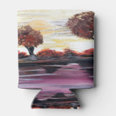 Najaar zonsondergang blikjeskoeler (Achterkant)