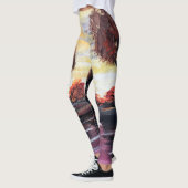 Najaar zonsondergang leggings (Links)
