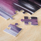 Najaar zonsondergang legpuzzel (Zijkant)