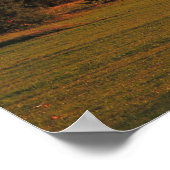 Najaar zonsondergang Tatras Poster (Hoek)