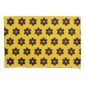 Najaar zwart Oranje ventilatorpatroon Kussensloop (Voorkant)