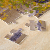 Najaarasfalten in Kebler Pass in Colorado Legpuzzel (Zijkant)