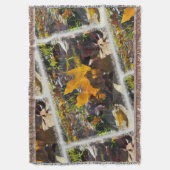 Najaarblad in de zon deken (Voorkant Verticaal)