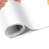 Najaarblad patroon cadeaupapier (Rol Hoek)