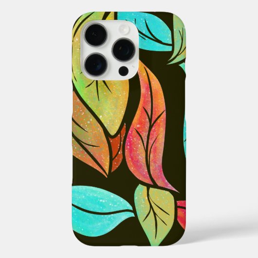 Najaarblad patroon Case-Mate iPhone case (Achterkant)