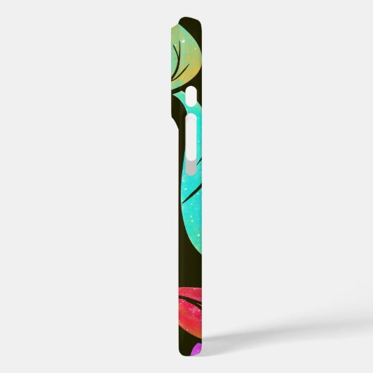 Najaarblad patroon Case-Mate iPhone case (Achterkant / Links)