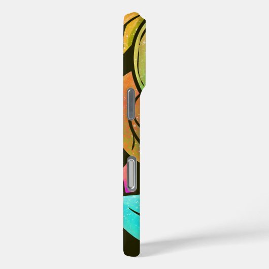 Najaarblad patroon Case-Mate iPhone case (Achterkant / Rechts)