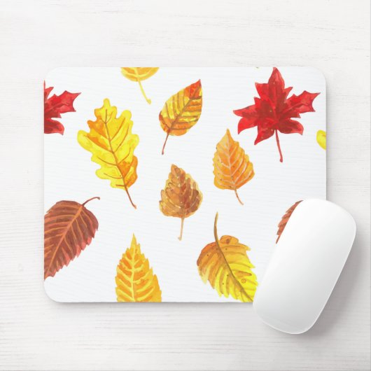 Najaarblad patroon muismat (Met muis)