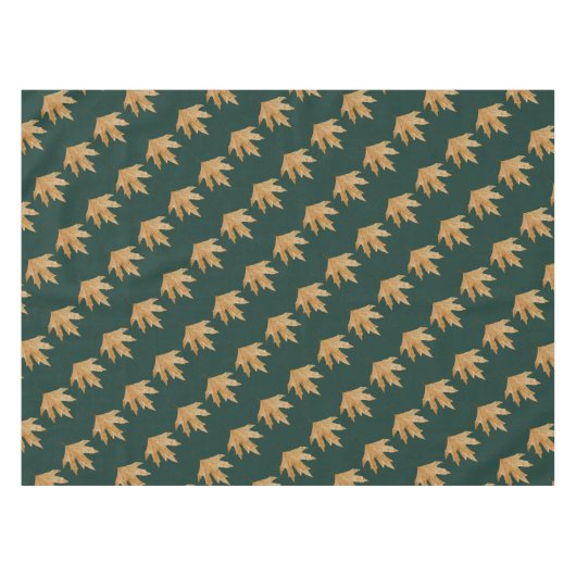 Najaarblad patroon tafelkleed (Voorkant (Horizontaal))