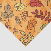 Najaarblad patroon tissuepapier (Detail)