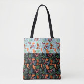 Najaarbladcanvas tas. 2 kleurenmanieren tote bag (Voorkant)