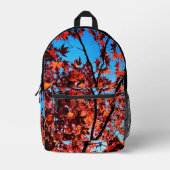 Najaarbladeren Bedrukte Rugzak (Voorkant)