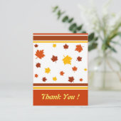 Najaarbladeren Briefkaart (Staand voorkant)